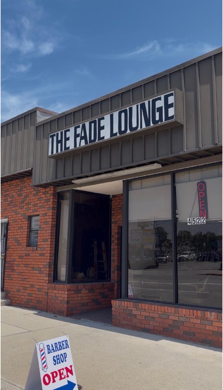 The Fade Lounge shop interior